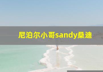 尼泊尔小哥sandy桑迪