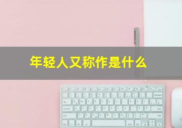 年轻人又称作是什么