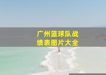 广州篮球队战绩表图片大全