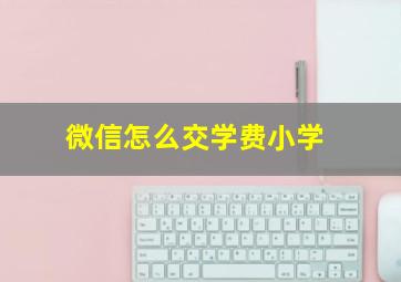 微信怎么交学费小学