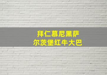 拜仁慕尼黑萨尔茨堡红牛大巴