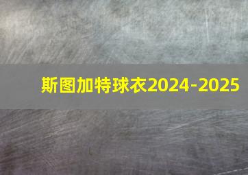 斯图加特球衣2024-2025