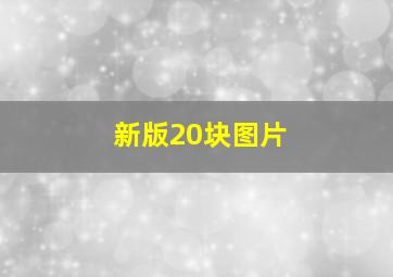 新版20块图片