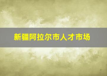 新疆阿拉尔市人才市场