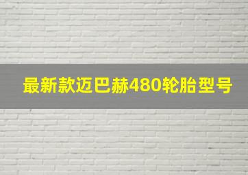 最新款迈巴赫480轮胎型号