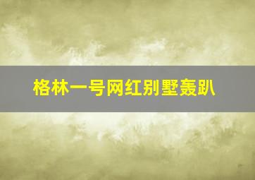 格林一号网红别墅轰趴