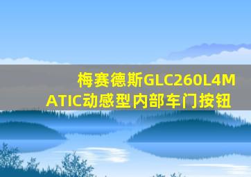 梅赛德斯GLC260L4MATIC动感型内部车门按钮