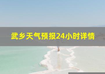 武乡天气预报24小时详情