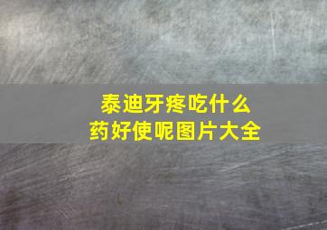 泰迪牙疼吃什么药好使呢图片大全