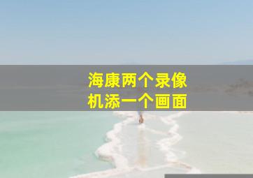 海康两个录像机添一个画面