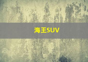 海王SUV