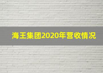 海王集团2020年营收情况