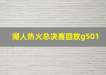 湖人热火总决赛回放g501