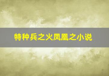 特种兵之火凤凰之小说