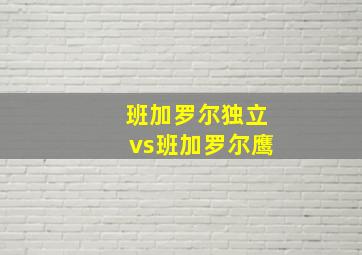 班加罗尔独立vs班加罗尔鹰