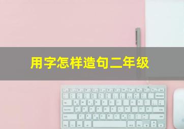 用字怎样造句二年级