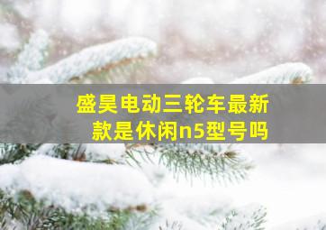 盛昊电动三轮车最新款是休闲n5型号吗