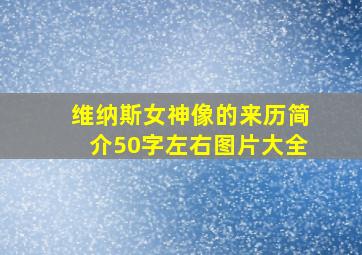 维纳斯女神像的来历简介50字左右图片大全