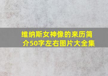 维纳斯女神像的来历简介50字左右图片大全集