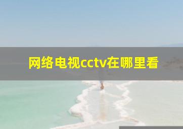 网络电视cctv在哪里看