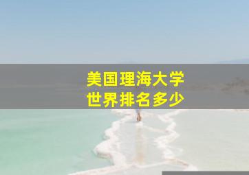 美国理海大学世界排名多少