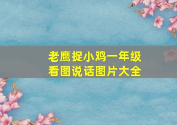 老鹰捉小鸡一年级看图说话图片大全