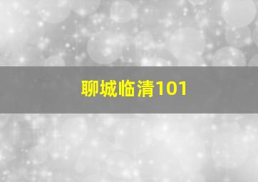 聊城临清101