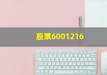 股票6001216