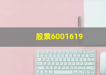 股票6001619