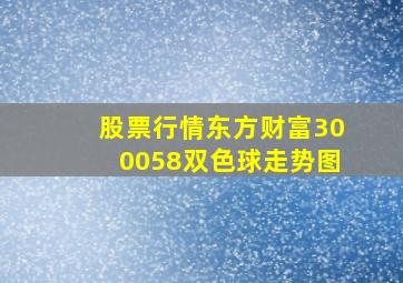 股票行情东方财富300058双色球走势图