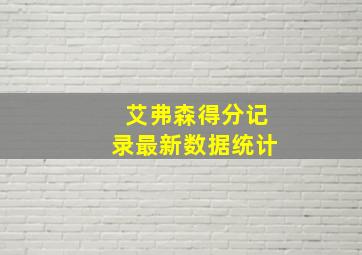 艾弗森得分记录最新数据统计