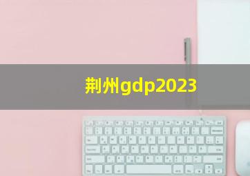 荆州gdp2023