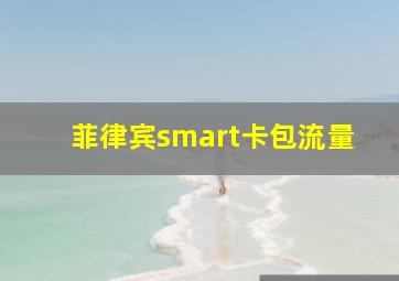 菲律宾smart卡包流量