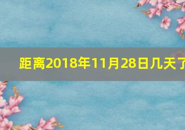 距离2018年11月28日几天了