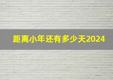 距离小年还有多少天2024