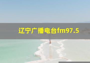 辽宁广播电台fm97.5