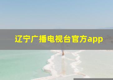 辽宁广播电视台官方app