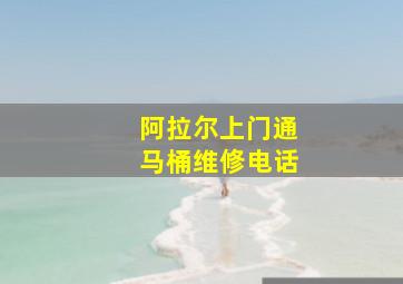 阿拉尔上门通马桶维修电话