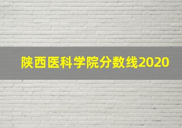 陕西医科学院分数线2020