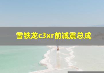 雪铁龙c3xr前减震总成