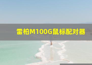 雷柏M100G鼠标配对器