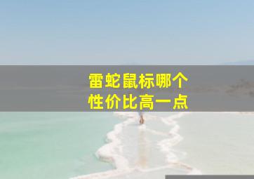 雷蛇鼠标哪个性价比高一点