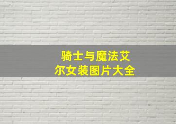 骑士与魔法艾尔女装图片大全