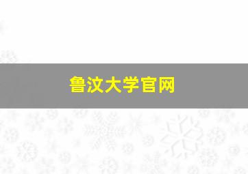 鲁汶大学官网