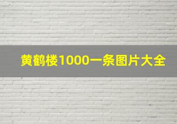 黄鹤楼1000一条图片大全