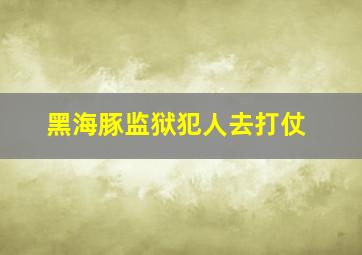 黑海豚监狱犯人去打仗